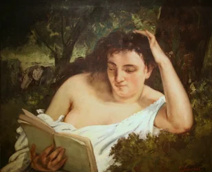 A Young Woman Reading